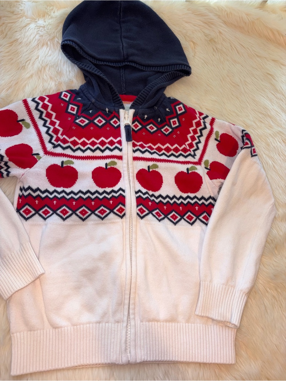 Gymboree Apple sweater
